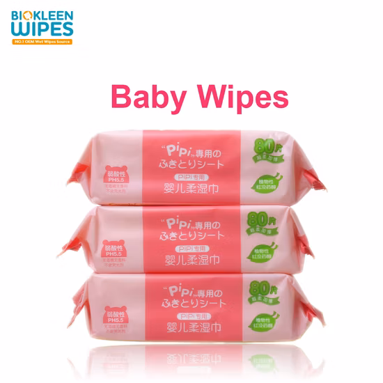 Special Nonwovens Thick OEM Manufacturer Biodegradable Bamboo Non-Woven Baby Hand Cleaning Soft Disinfection Wet Wipe
