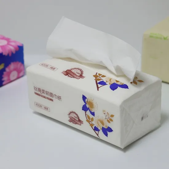 White Soft Facial Tissue with High Absorption